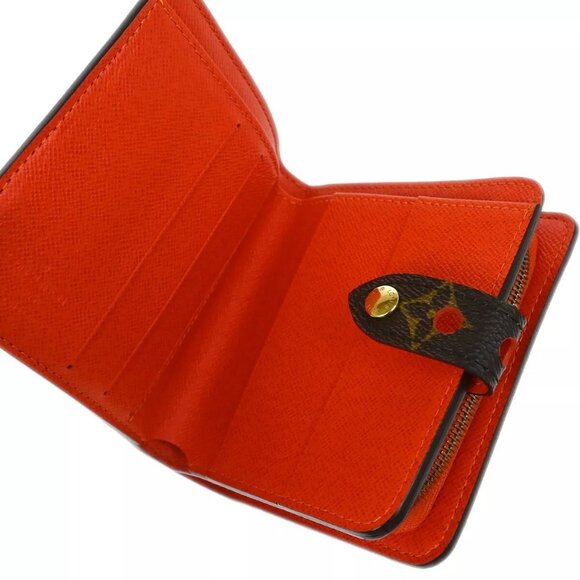 Louis Vuitton Monogram Perfo Compact Zip Wallet M95189 MI0056 144555 - Picture 5 of 12